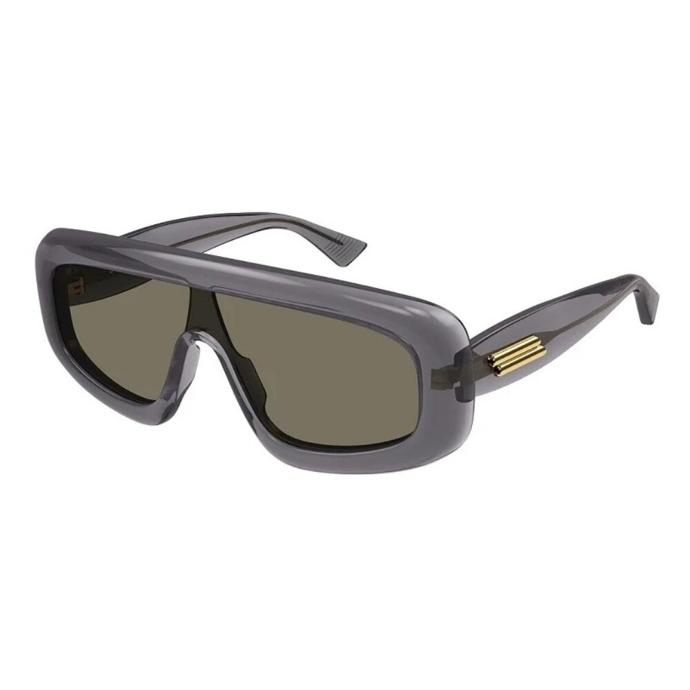 NEW BOTTEGA VENETA SUNGLASSES GREY UNISEX EYEWEAR BOTTEGA VENETA BV1281S 003